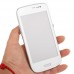 i9300P Quad Band Phone Dual SIM Card WiFi TV FM Bluetooth JAVA 4.0 Inch- White