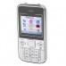 Mini C501 Dual Band Phone Dual SIM Card FM Bluetooth Camera 1.8 Inch- White