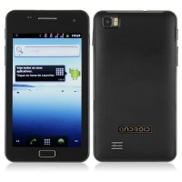 C5B 5.0 Inch Smart Phone Android 2.3 OS SC6820 1.0GHz GPS WiFi- Black