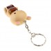 5pcs Fashionable Adorable Rilakkuma Plastic Keychain 4.5cm