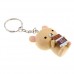 5pcs Fashionable Adorable Rilakkuma Plastic Keychain 4.5cm