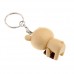 5pcs Fashionable Adorable Rilakkuma Plastic Keychain 4.5cm