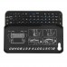 Slide Style Black Wireless Bluetooth Keyboard for iPhone 5