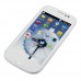 i9300 Smart Phone Android 2.3 SC6820 1.0GHz WiFi TV 4.3 Inch 3.0MP Camera- White