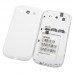 i9300 Smart Phone Android 2.3 SC6820 1.0GHz WiFi TV 4.3 Inch 3.0MP Camera- White