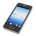 I3000 Smart Phone Android 4.0 MTK6575 3G GPS WiFi 4.0 Inch- Champagne