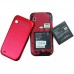 Lenovo Lephone A580 Smart Phone 4.3 Inch IPS Screen Android 4.0 MSM7227A 1.0GHz 3G GPS- Red