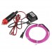 High Brightness Car Decoration 12V DC Inverter 2 Meter EL Wire (2.3mm) Purple