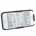 Black Plastic Back Cover Case Stand for iPhone 5