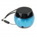 Portable LCD Display Digital Speaker FM Radio TF Card Slot Blue&Black