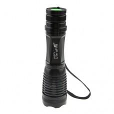 UltraFire XML-T6 Flashlight Lotus Head Focus T6 Flashlight  Black