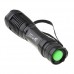 UltraFire XML-T6 Flashlight Lotus Head Focus T6 Flashlight  Black