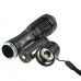 UltraFire XML-T6 Flashlight Lotus Head Focus T6 Flashlight  Black