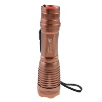 UltraFire XML-T6 Flashlight Lotus Head Focus T6 Flashlight  Gold