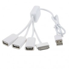 3 Ports USB 2.0 HUBS Charger for Apple iPhone