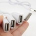 3 Ports USB 2.0 HUBS Charger for Apple iPhone