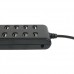 Portable High Speed USB 2.0 10 Ports USB HUBS Black