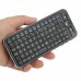 iPazzPort 2.4G Bluetooth Fly/Air Keyboard + IR Remote Control 2 in 1 Black