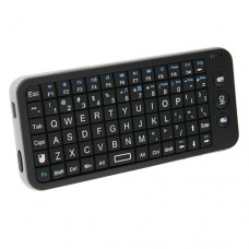 2.4G Bluetooth Wireless Air Mouse & Keyboard With SD Card Reader Black