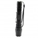 Professional CREE XML-T6 Zoom Adjustable Waterproof Flashlight with Clamp 3 Modes 1600 Lumens