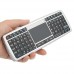 2.4G Wireless Ultra Mini Keyboard Mouse With Touchpad Silver