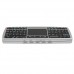 2.4G Wireless Ultra Mini Keyboard Mouse With Touchpad Silver