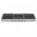 2.4G Wireless Ultra Mini Keyboard Mouse With Touchpad Silver