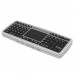 2.4G Wireless Ultra Mini Keyboard Mouse With Touchpad Silver