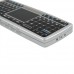 2.4G Wireless Ultra Mini Keyboard Mouse With Touchpad Silver