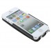 Flip Style Leather Case for iPhone 5 Black/White