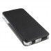 Flip Style Leather Case for iPhone 5 Black/White
