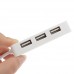 Portable 3 Ports USB HUBS & SD/MS/M2/TF Card Reader