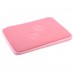 10.1 Inch Luxurious Flannel Zipper Bag For Tablet PC