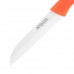 Bestlead High Quality Paring Knife With Round Handle And Peeler Orange