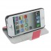 Protective Leather Stand Case for iPhone 5