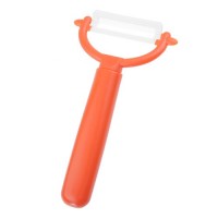 Bestlead Kitchen Series Ceramic Peeler High Quality Durable Orange