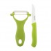 Bestlead High Quality Ceramic Knife Kitchen Series Peeler And Paring Knife Green