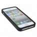 Black Soft Silicone Rubber Back Case Cover for iPhone 5