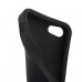 Black Soft Silicone Rubber Back Case Cover for iPhone 5