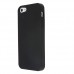 Black Soft Silicone Rubber Back Case Cover for iPhone 5