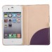 Leather Case Cover for Apple iPhone 4S