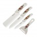 Bestlead Eco-friendly Ceramic Knives Set with Peony Patterns High Quality Noble Good-looking