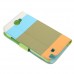 Inner Plastic Case Color Match Leather Case Cover for SS Galaxy NoteII N7100