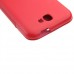 Back Plastic Case With Front Leather Cover for SS Galaxy NoteII N7100