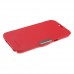 Back Plastic Case With Front Leather Cover for SS Galaxy NoteII N7100