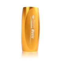 Gold Mini Sports Speaker MP3 Player Bass Sound for Bike