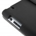 New iPad/iPad 2 Leather Case With Bluetooth Keyboard Black