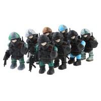 Cute Special Troops Model Figures Collection 8 PCS