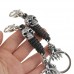 Ghost Hand Skull Decor Carabiner Keyring Keychain