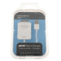 SY-H13 USB2.0 Mini High Speed Hubs Data Transfer+ Charger